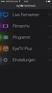 EyeTV Plus Netstream App